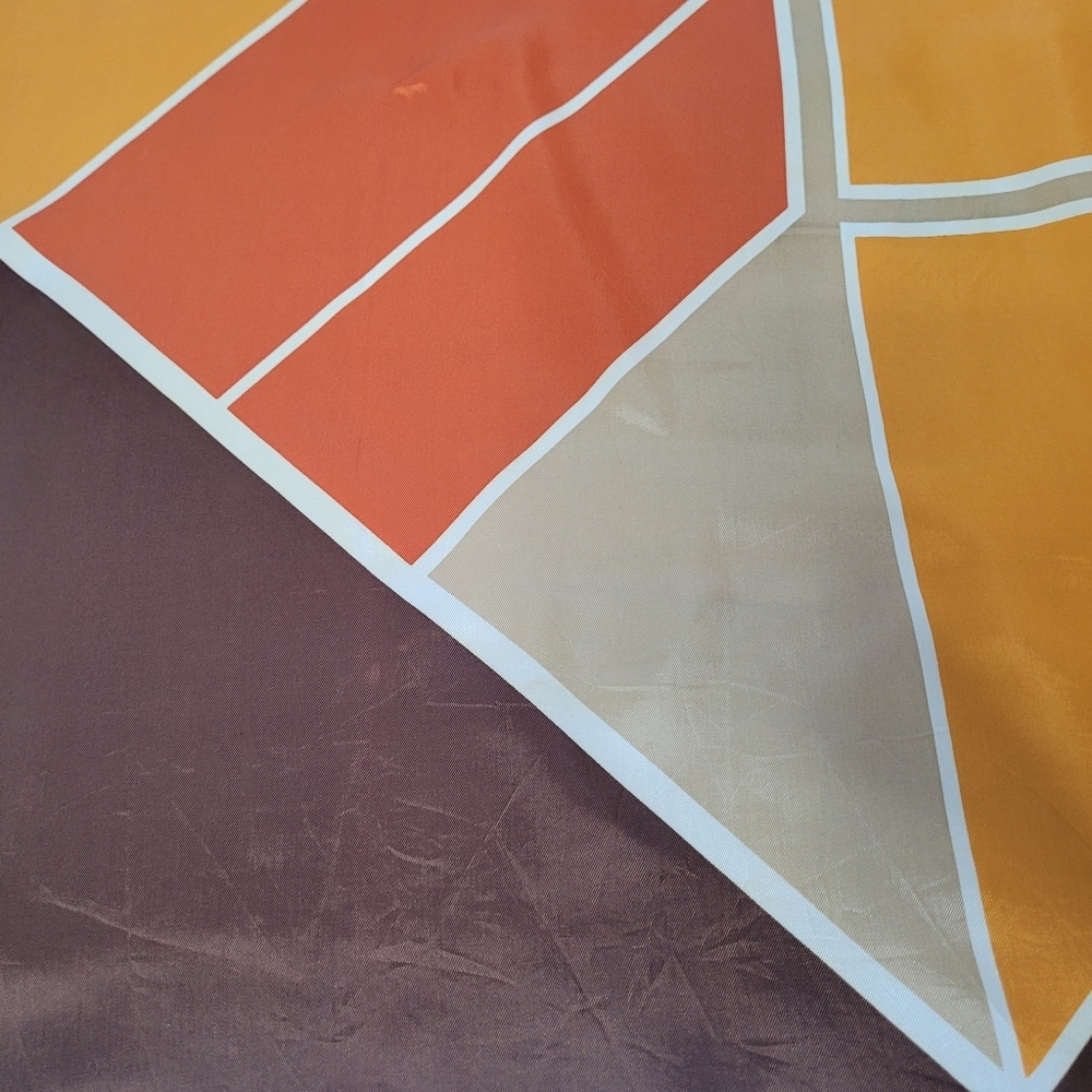 Vintage Helena Rubinstein abstract bandana - Picture 5 of 6